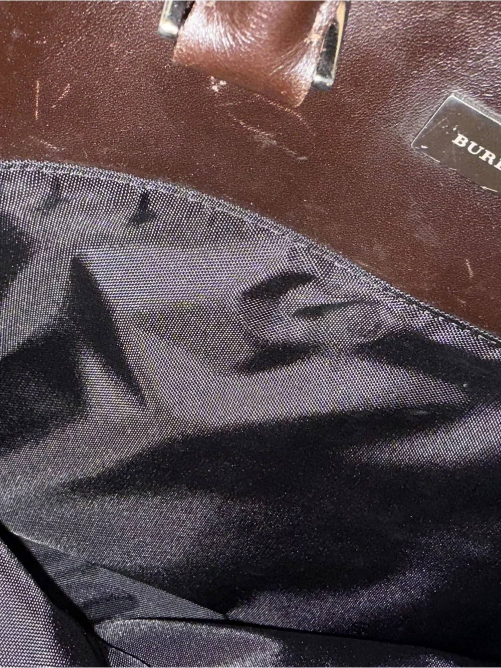 Burberry Y2K Check Nylon Bowler Medium
